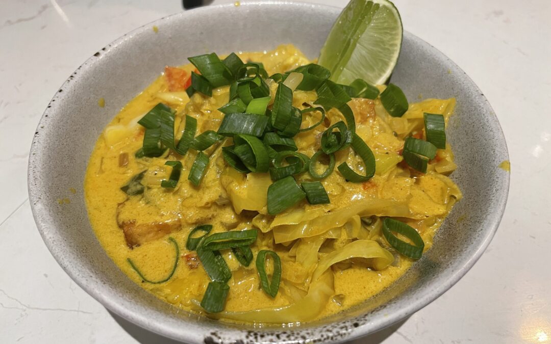 Tofu Curry Coconut Dish
