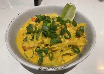Tofu Curry Coconut Dish