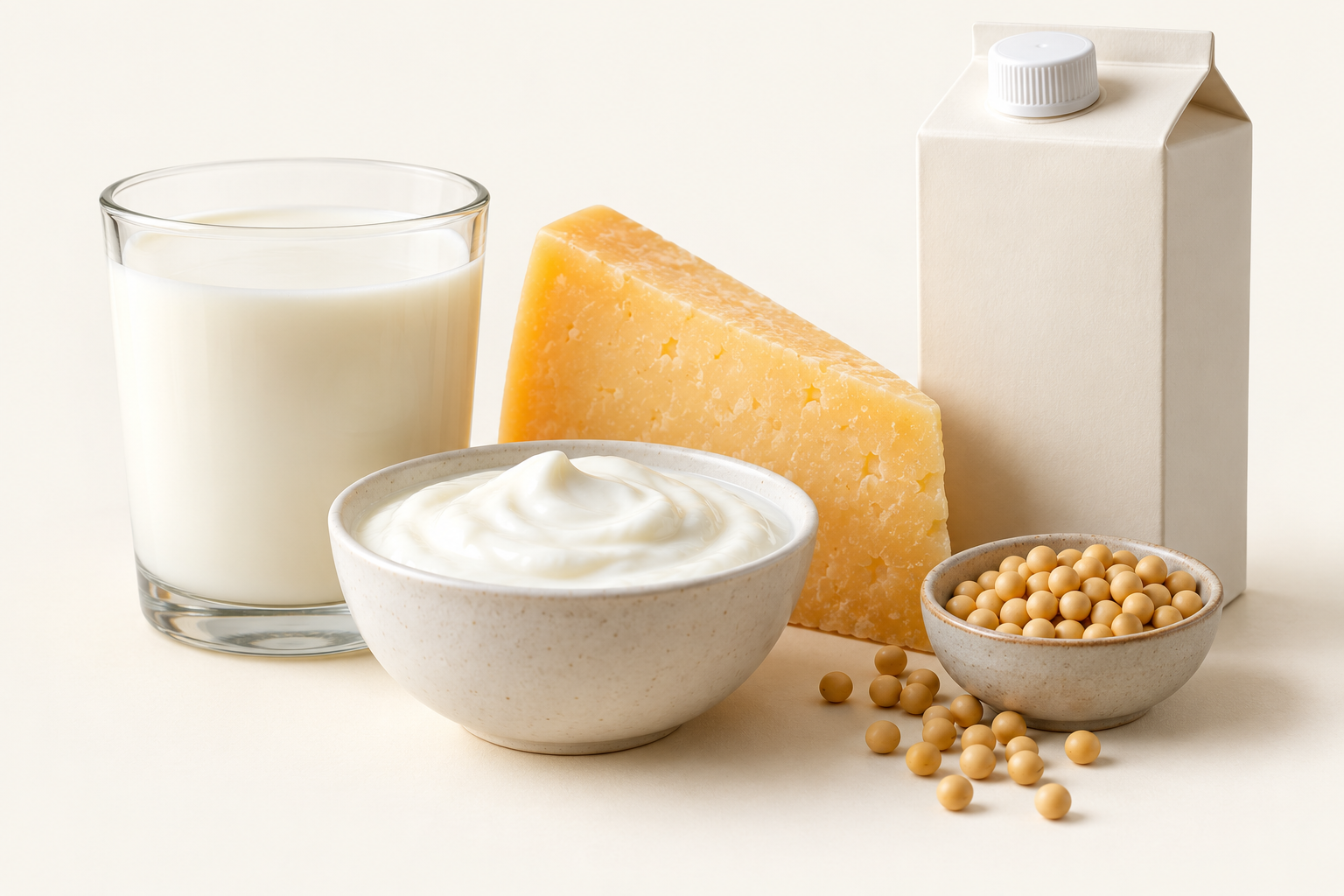 For plant-based drinks, look for added calcium.