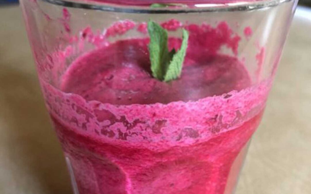 Vegetables and fruit smoothie